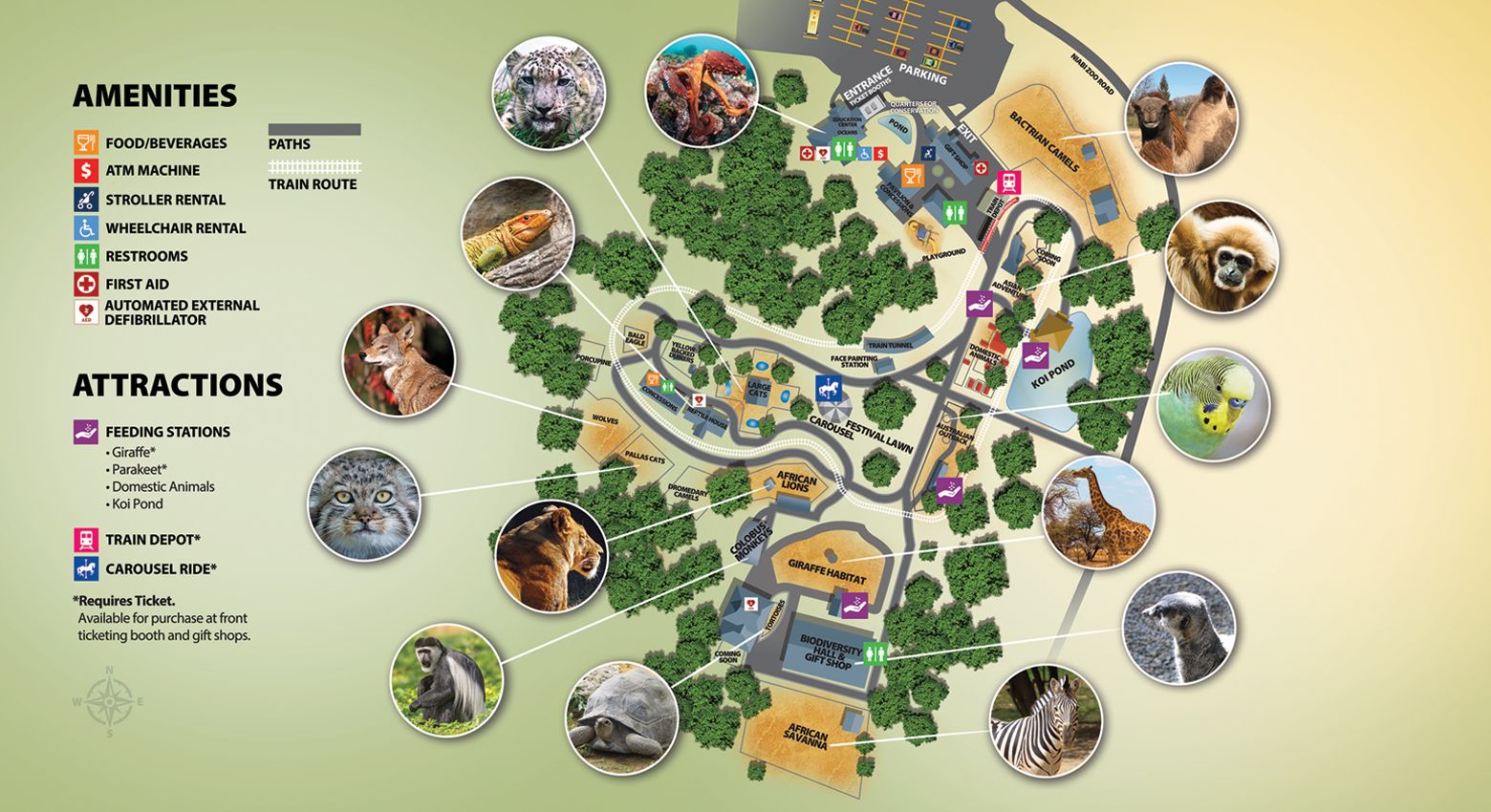 Zoo Map Niabi Zoo