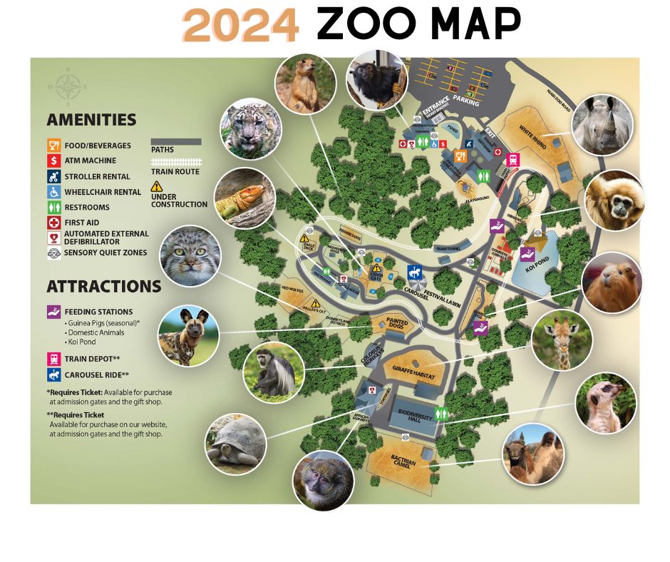 Niabi Zoo Map