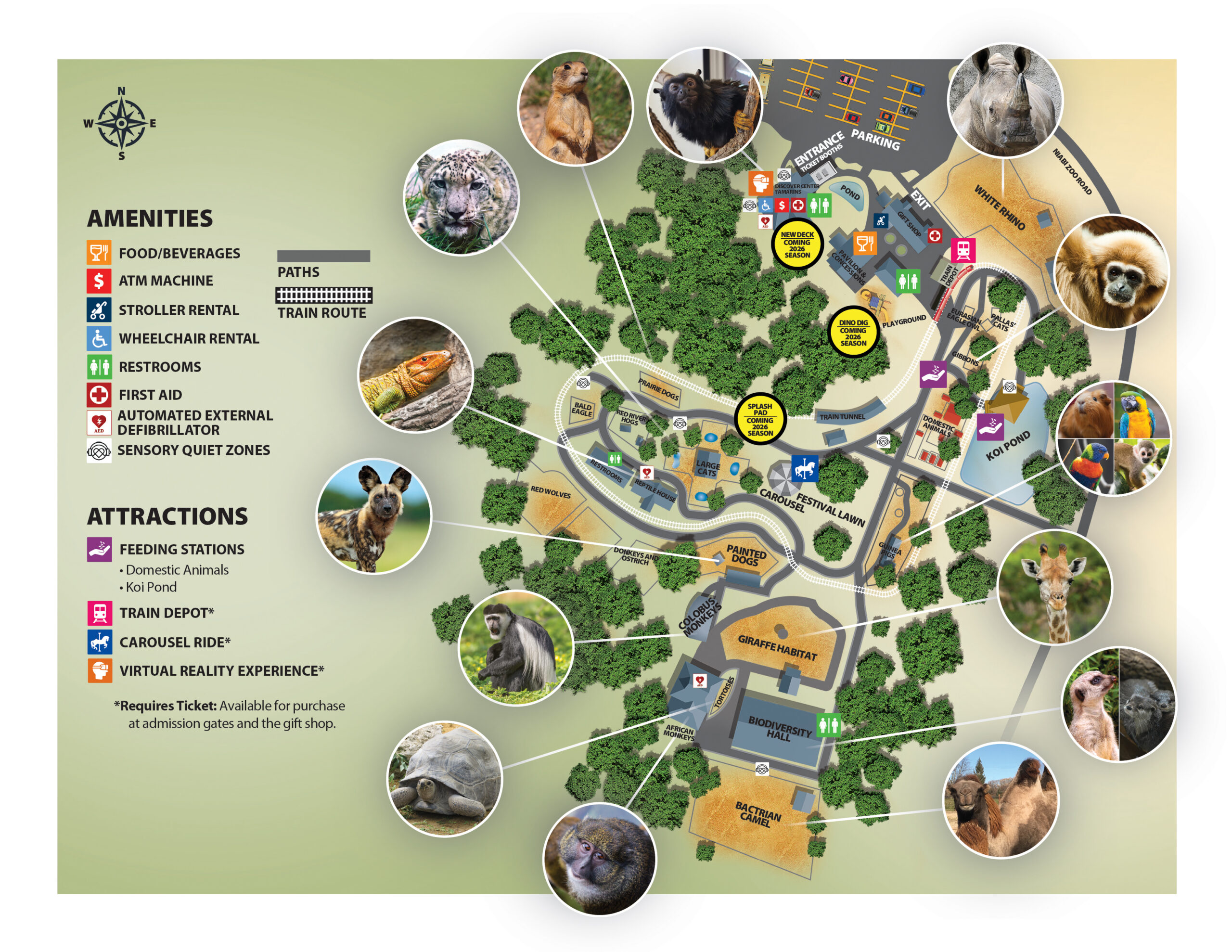 Niabi Zoo Map
