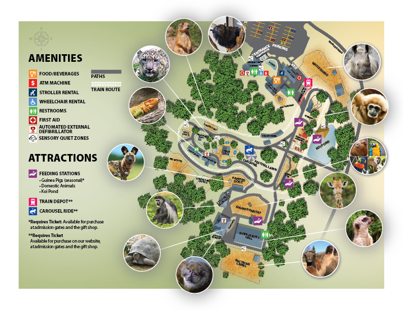 Niabi Zoo Map